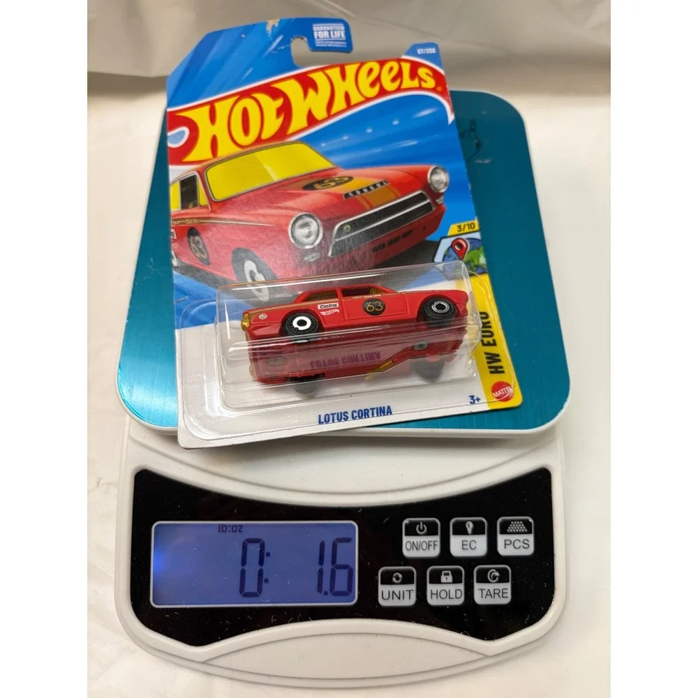 Hot Wheels Lotus Cortina Red HW Euro 3/10 67/250 Diecast Race Car 2023 New